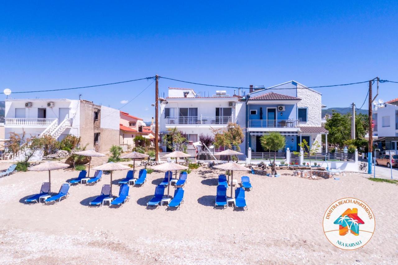 Dimitra Beach Apartments - Nea Karvali Kavala Zewnętrze zdjęcie